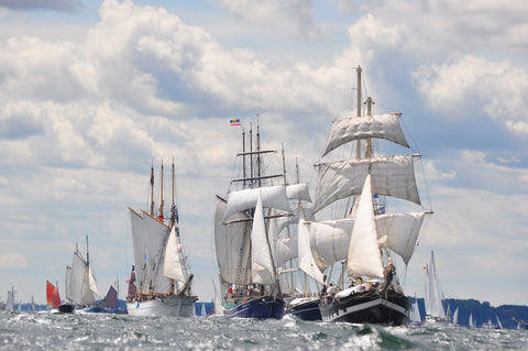 Windjammerparade - Kieler Woche auf Großsegler Loth Lorien